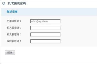 預設密碼